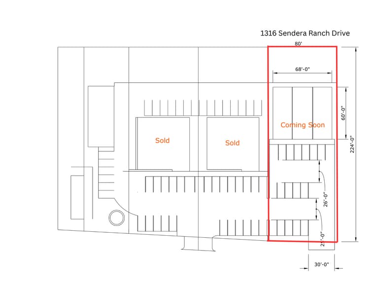 1316 Sendera Ranch Dr, Magnolia, TX for sale - Site Plan - Image 2 of 8