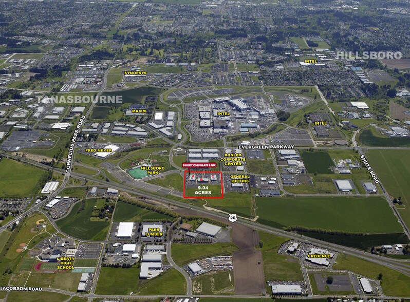 6755 NE Bennett St, Hillsboro, OR à louer - Aérien - Image 2 de 10