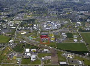 6755 NE Bennett St, Hillsboro, OR - AERIAL  map view - Image1