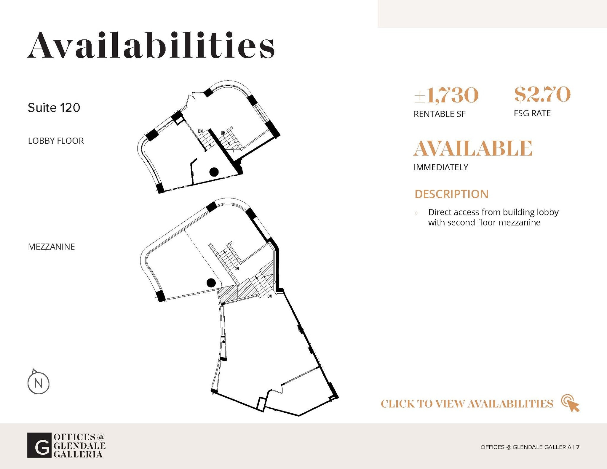 100 W Broadway, Glendale, CA for lease Floor Plan- Image 1 of 1