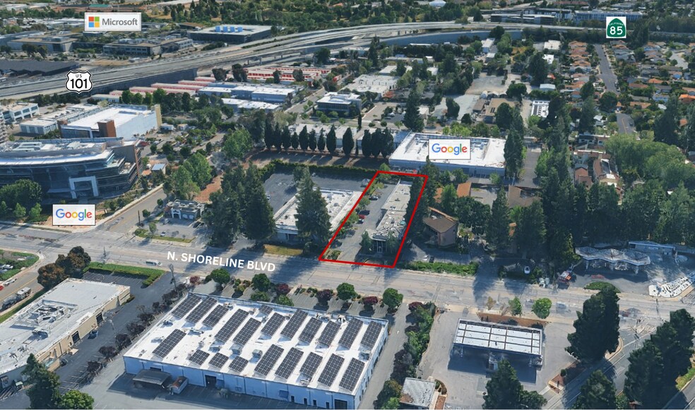 943 N Shoreline Blvd, Mountain View, CA à vendre - Photo du bâtiment - Image 2 de 17