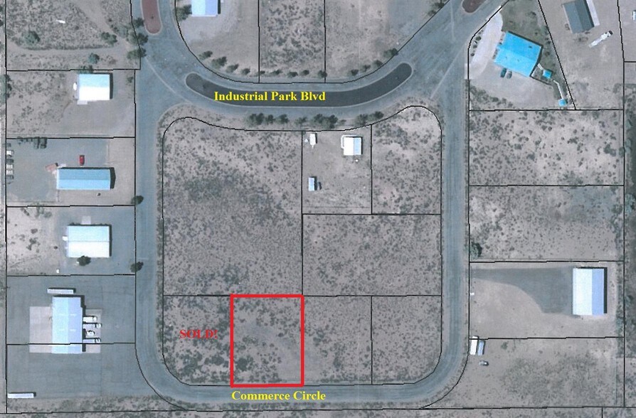 2416 Commerce Cir, Alamosa, CO à vendre - Aérien - Image 2 de 3