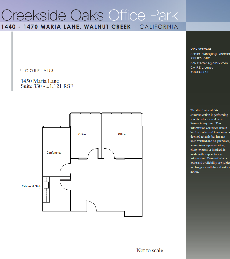 1440 Maria Ln, Walnut Creek, CA à louer Plan d  tage- Image 1 de 1