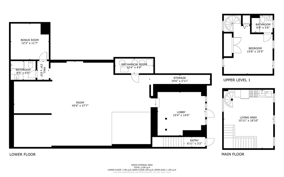 1924-1926 Fleet St, Baltimore, MD à vendre - Plan d’étage type - Image 2 de 29