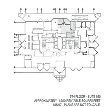 801 K St, Sacramento, CA à louer Plan d’étage- Image 1 de 1