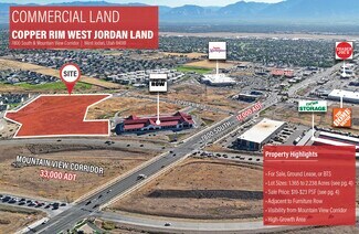 Plus de détails pour 7800 South And Mountain View Corridor, West Jordan, UT - Terrain à vendre