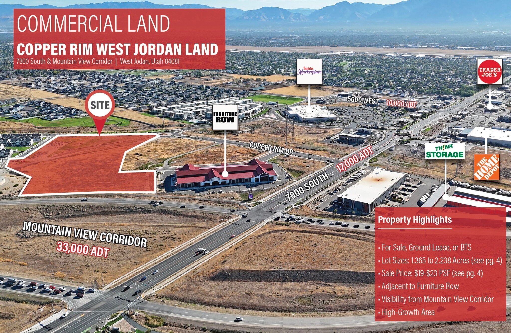 7800 South And Mountain View Corridor, West Jordan, UT for sale Building Photo- Image 1 of 2