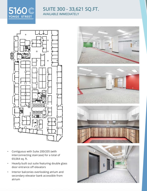 5140-5160 Yonge St, Toronto, ON for lease Interior Photo- Image 1 of 1