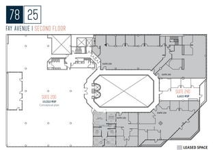7825 Fay Ave, La Jolla, CA for lease Floor Plan- Image 1 of 1