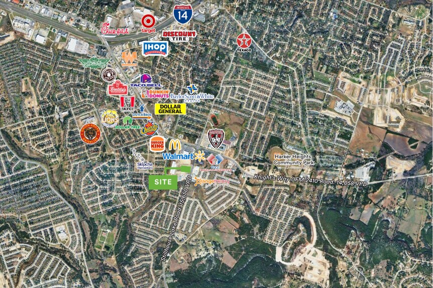 980 Stillhouse Lake Road, Harker Heights, TX à louer - Photo du bâtiment - Image 2 de 6