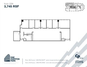 3625 Cumberland Blvd SE, Atlanta, GA à louer Plan d’étage- Image 1 de 1