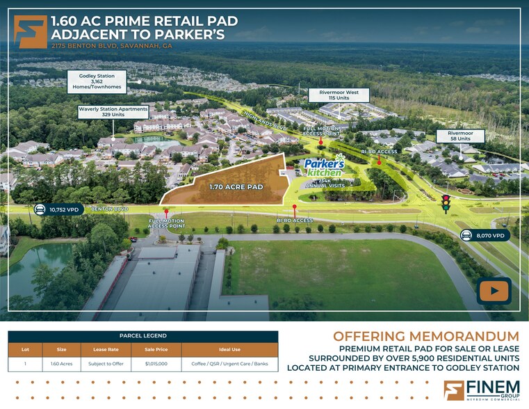 2175 Benton Blvd, Savannah, GA à louer - Photo principale - Image 1 de 21