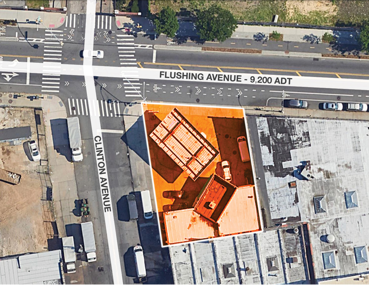 168 Flushing Ave, Brooklyn, NY for sale Aerial- Image 1 of 1