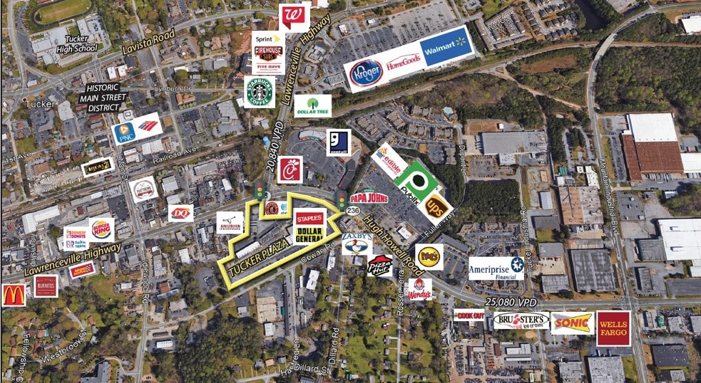 4339-4351 Hugh Howell Rd, Tucker, GA for lease - Building Photo - Image 3 of 5