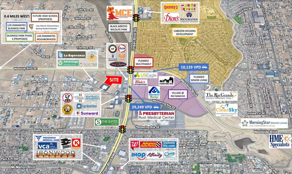 2021 Unser Boulevard Southeast, Rio Rancho, NM à vendre - Photo du bâtiment - Image 2 de 4