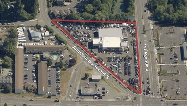16042 1st Ave S, Burien, WA - Aerial  map view