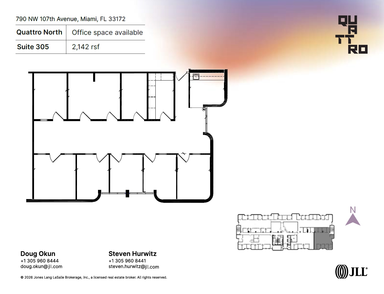 700 NW 107th Ave, Miami, FL à louer Plan d’étage- Image 1 de 1