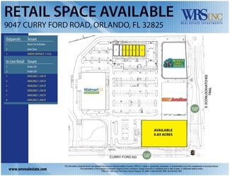 More details for 9047 Curry Ford Rd, Orlando, FL - Retail for Lease