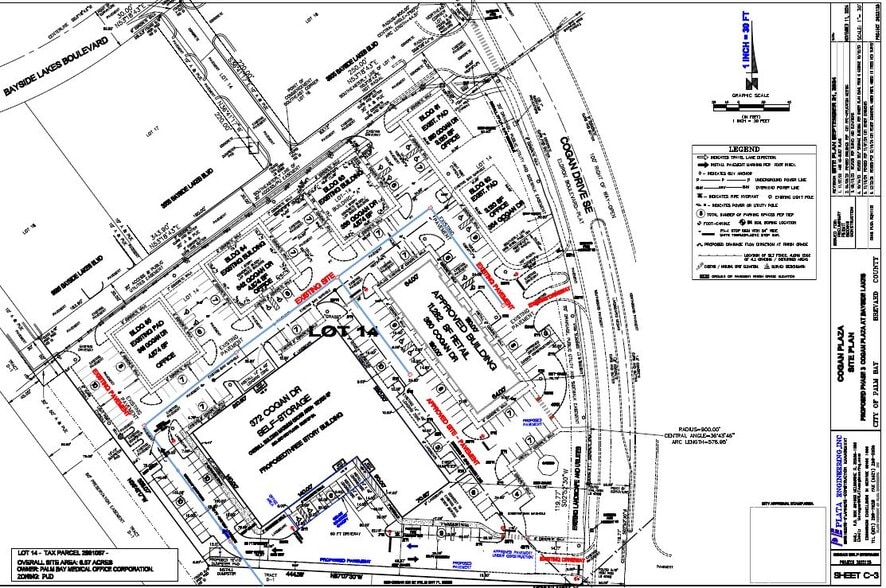 360 Cogan Dr SE, Palm Bay, FL for lease - Site Plan - Image 2 of 6