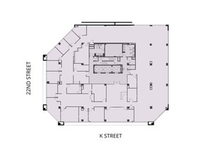 2175 K St NW, Washington, DC for lease Floor Plan- Image 1 of 1