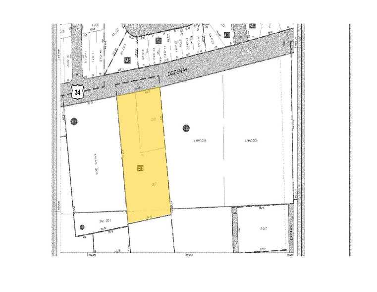 809-815 Ogden Ave, Lisle, IL à vendre - Plan cadastral - Image 2 de 5