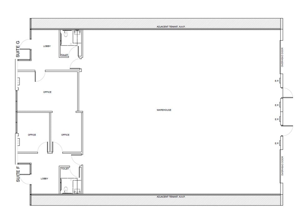 2625 E Craig Rd, North Las Vegas, NV à louer Plan d’étage- Image 1 de 1