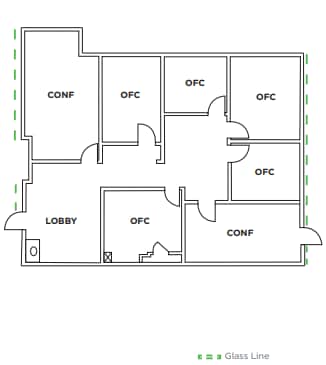 20 S Santa Cruz Ave, Los Gatos, CA à louer Plan d’étage- Image 1 de 1