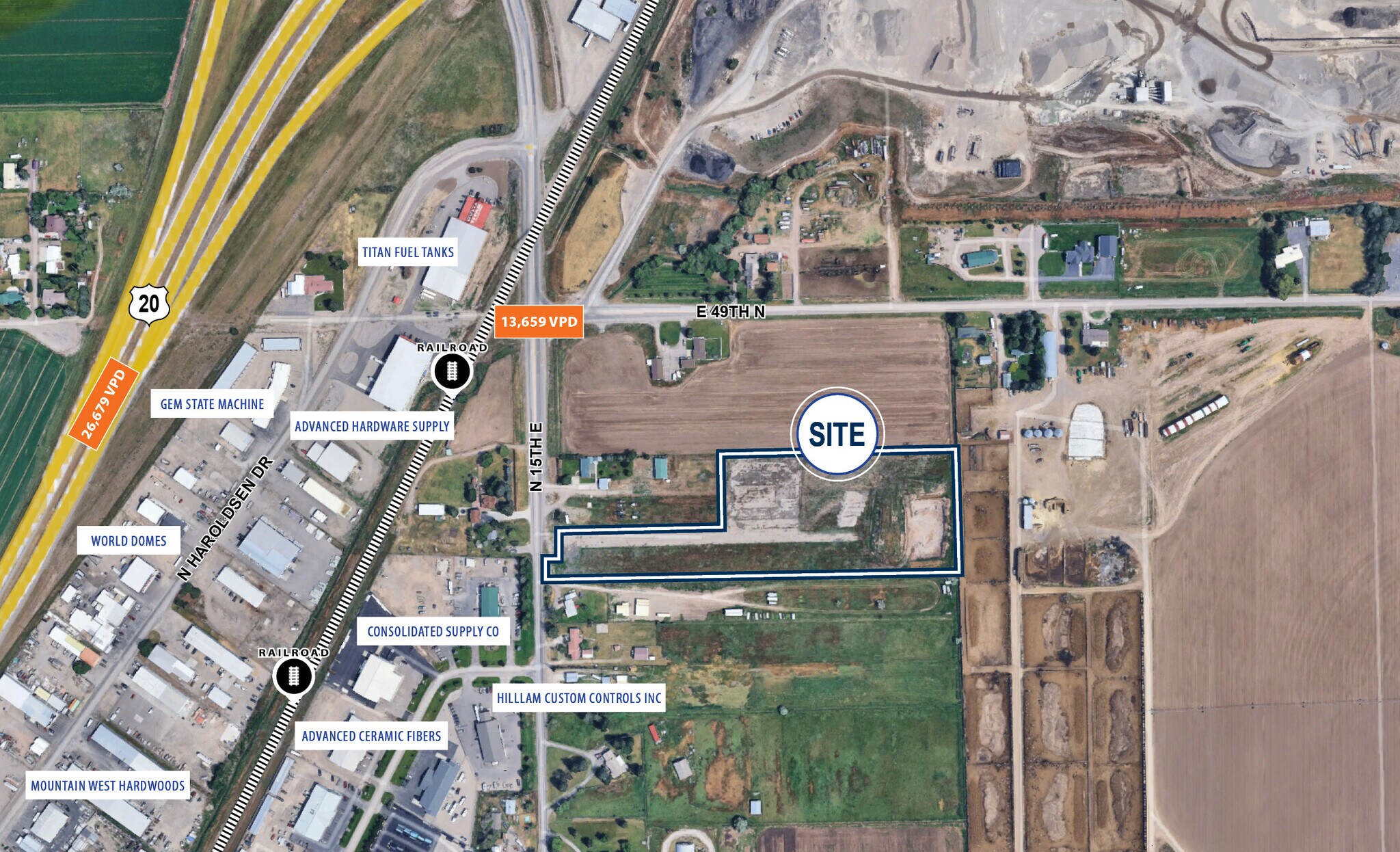 TBD N 15th E, Idaho Falls, ID à vendre Photo du bâtiment- Image 1 de 4