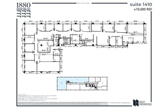 1880 Century Park E, Los Angeles, CA for lease Site Plan- Image 2 of 2