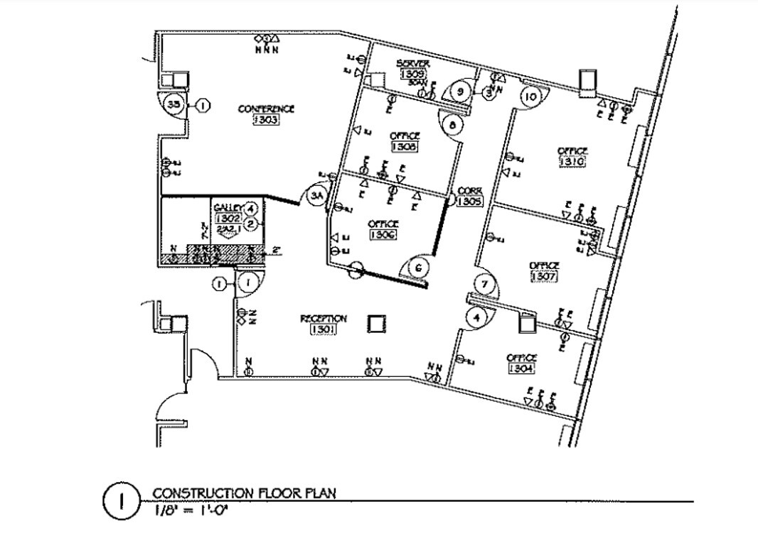 7101 Wisconsin Ave, Bethesda, MD à louer Plan d’étage- Image 1 de 1