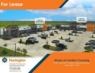 Plus de détails pour 29911 Jordan Crossing Blvd, Katy, TX - Commerce de détail à louer