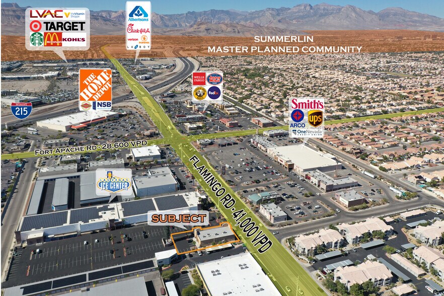 9275 W Flamingo Rd, Las Vegas, NV à louer - Photo du bâtiment - Image 3 de 18