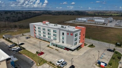 5400 Rexora Dr, Beaumont, TX - Aerial  map view