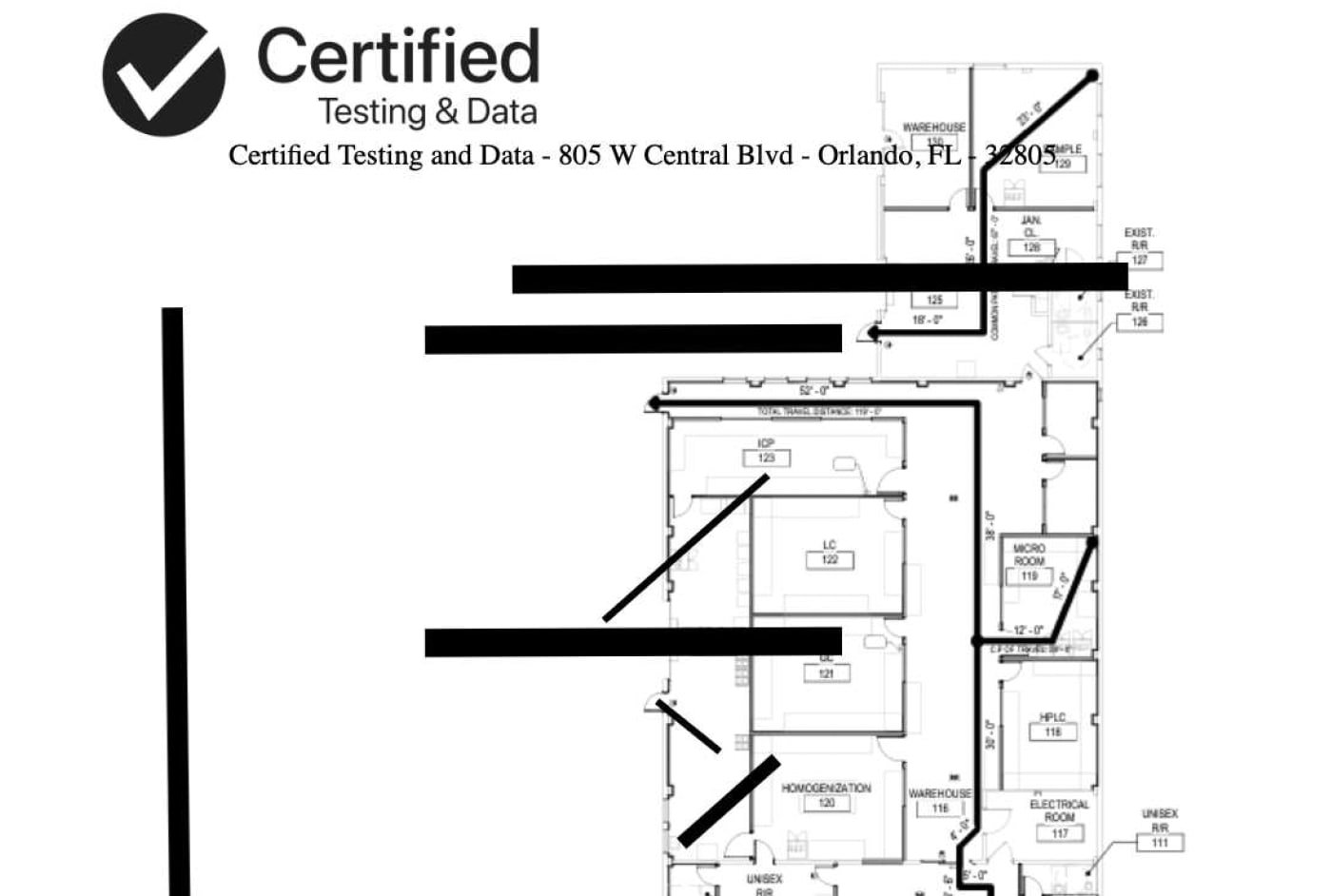 805 W Central Blvd, Orlando, FL for lease Floor Plan- Image 1 of 1
