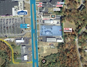 2316 N Main St, Crossville, TN - Aérien  Vue de la carte