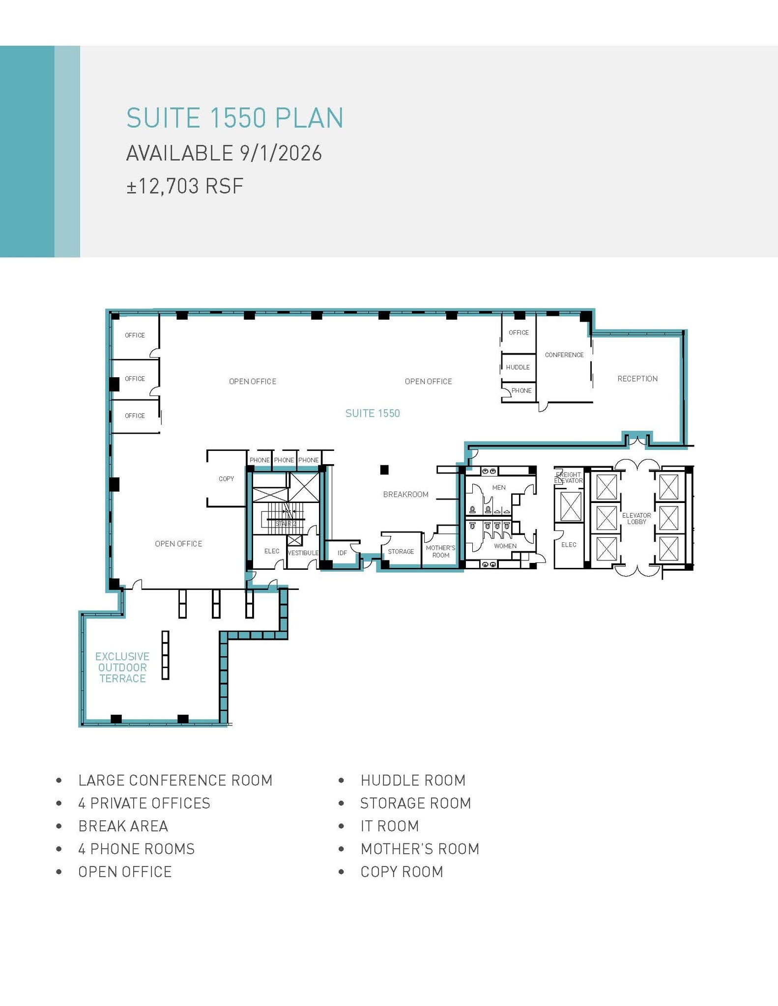 225 W Santa Clara St, San Jose, CA à louer Plan d’étage- Image 1 de 1