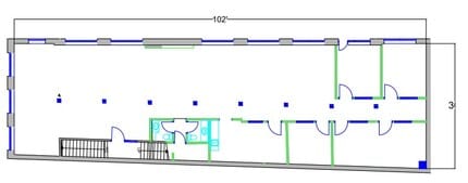 282 Richmond St E, Toronto, ON for lease Floor Plan- Image 1 of 1