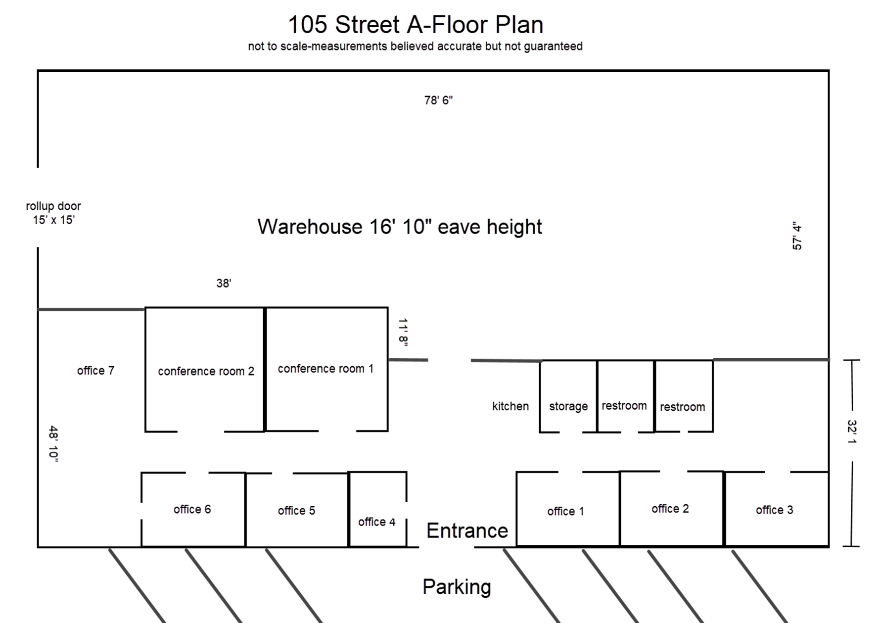 105 Street a, Picayune, MS for lease Floor Plan- Image 1 of 1
