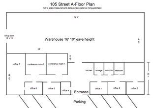 105 Street a, Picayune, MS for lease Floor Plan- Image 1 of 1