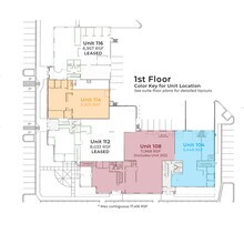 2011 Cherry St, Louisville, CO à louer Plan de site- Image 2 de 3