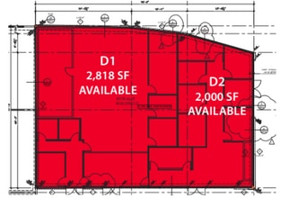 1856 Columbia Ave, Riverside, CA à louer Plan d’étage- Image 1 de 1