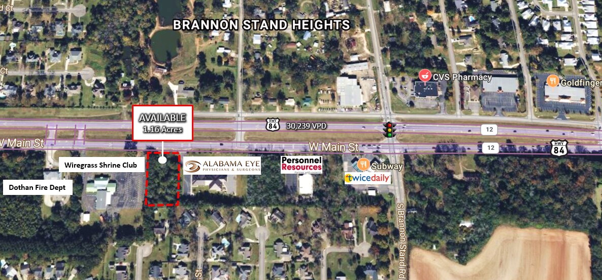 5900 Blk W Main St, Dothan, AL à vendre Photo du bâtiment- Image 1 de 5