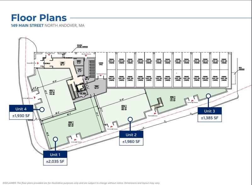 149 Main St, North Andover, MA for sale - Floor Plan - Image 2 of 2