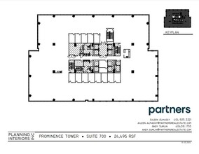 3475 Piedmont Rd NE, Atlanta, GA à louer Plan d’étage- Image 2 de 2