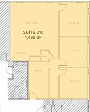 9625 Surveyor Ct, Manassas, VA à louer Plan d’étage- Image 1 de 1