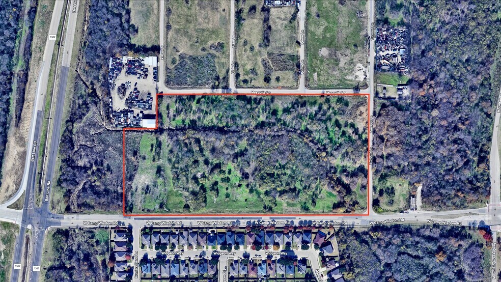 8421 Camp Wisdom Road, Dallas, TX for sale - Aerial - Image 3 of 8