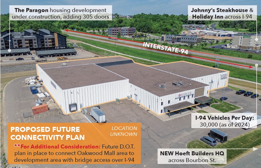 4740 Bourbon St, Eau Claire, WI for lease - Site Plan - Image 3 of 10
