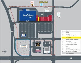 5210-5254 Kings Mills Rd, Mason, OH for lease Site Plan- Image 1 of 1