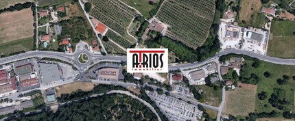 Le Pradet - Aerial map view