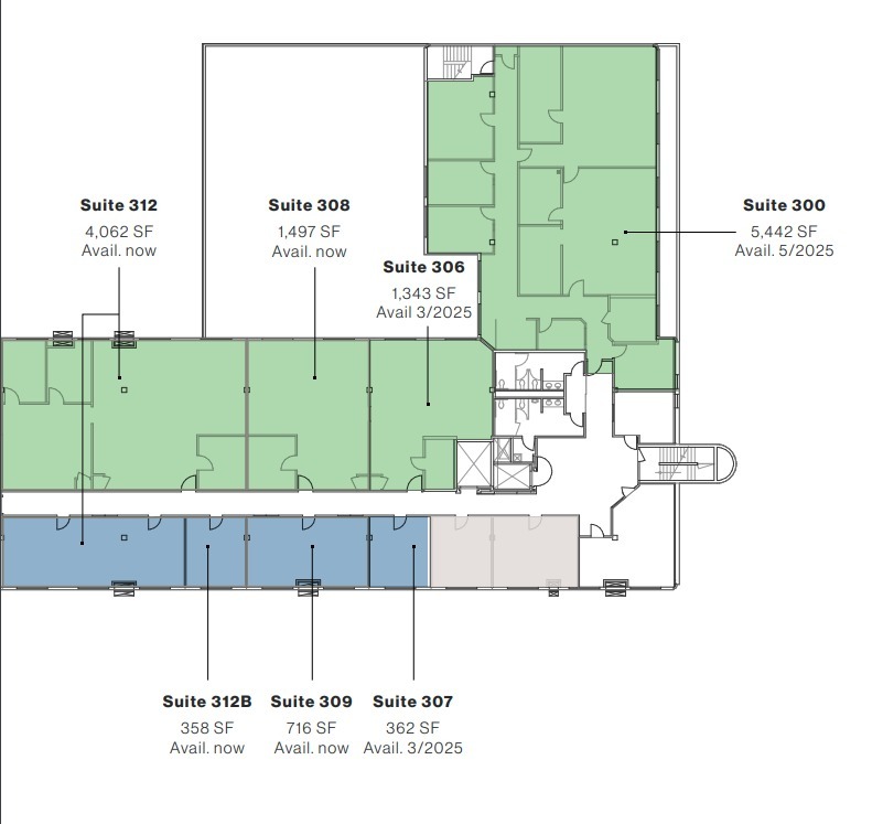 3030 Bunker Hill St, San Diego, CA for lease Floor Plan- Image 1 of 2